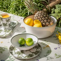 Miska z melaminy palmy 26 cm MIX