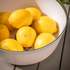 Miska z melaminy palmy 26 cm MIX