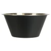 Miska ze stali czarna 950 ml