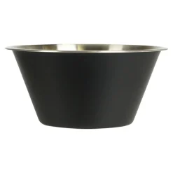 Miska ze stali czarna 950 ml