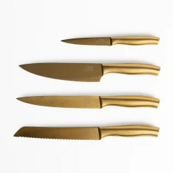Nóż do plastrowania TOKYO złoty 20 cm