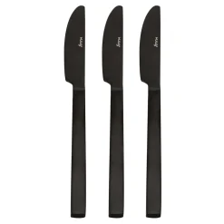 Nóż PIANO BLACK kpl. 3 sztuk