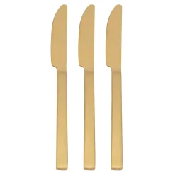 Nóż złoty PIANO GOLD kpl.3 szt.