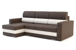 Narożnik brązowo-beżowy RIMINI