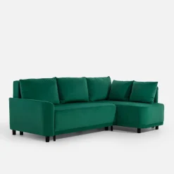 Narożnik butelkowa zieleń TOSCA