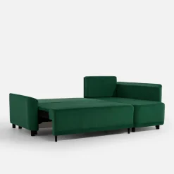 Narożnik butelkowa zieleń TOSCA