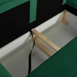 Narożnik butelkowa zieleń TOSCA