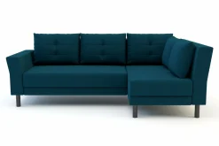 Narożnik ciemnoniebieski DEVON prawy