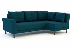 Narożnik ciemnoniebieski DEVON prawy