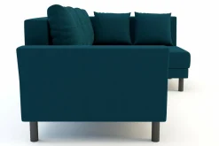 Narożnik ciemnoniebieski DEVON prawy