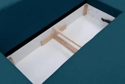 Narożnik ciemnoniebieski DEVON prawy