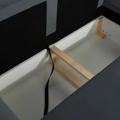 Narożnik ciemnoszary TOSCA