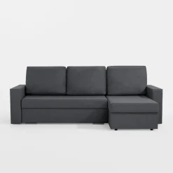 Narożnik ciemnoszary z 2 pojemnikami FLAT