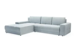 Narożnik duży rozkładany jasnoszary AZURRO NEW