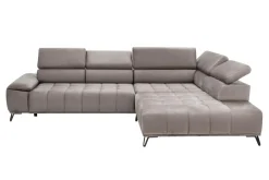 Narożnik elektrycznie rozkładany brązowy PALLADIO L prawy