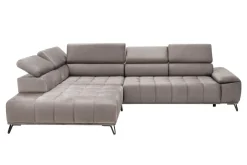 Narożnik elektrycznie rozkładany brązowy PALLADIO L lewy