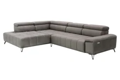 Narożnik elektrycznie rozkładany brązowy PALLADIO L lewy