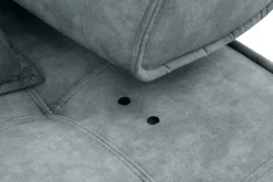 Narożnik elektrycznie rozkładany szary SELEDO L lewy