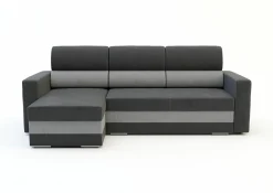 Narożnik grafitowo-szary RIMINI