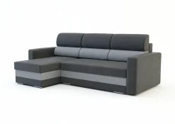 Narożnik grafitowo-szary RIMINI