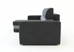 Narożnik grafitowo-szary RIMINI