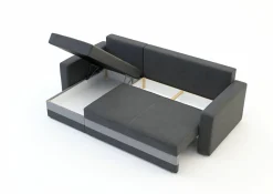 Narożnik grafitowo-szary RIMINI