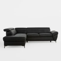 Narożnik grafitowy MEMPHIS lewy