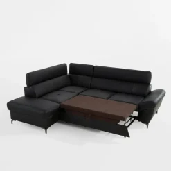 Narożnik grafitowy MEMPHIS lewy