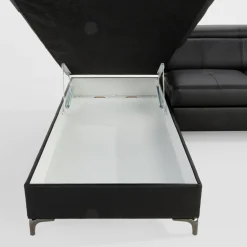 Narożnik grafitowy MEMPHIS lewy