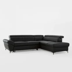 Narożnik grafitowy MEMPHIS prawy