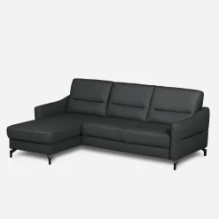 Narożnik grafitowy z pojemnikiem FARO lewy