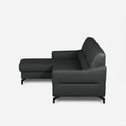 Narożnik grafitowy z pojemnikiem FARO lewy