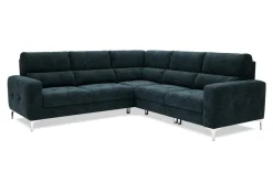 Narożnik granatowy funkcja relaks EMU lewy