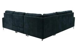 Narożnik granatowy funkcja relaks EMU lewy