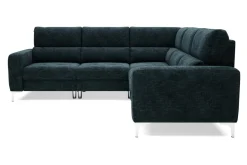 Narożnik granatowy funkcja relaks EMU prawy