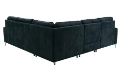 Narożnik granatowy funkcja relaks EMU prawy