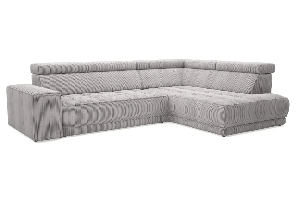 Narożnik jasnoszary SUMBA prawy