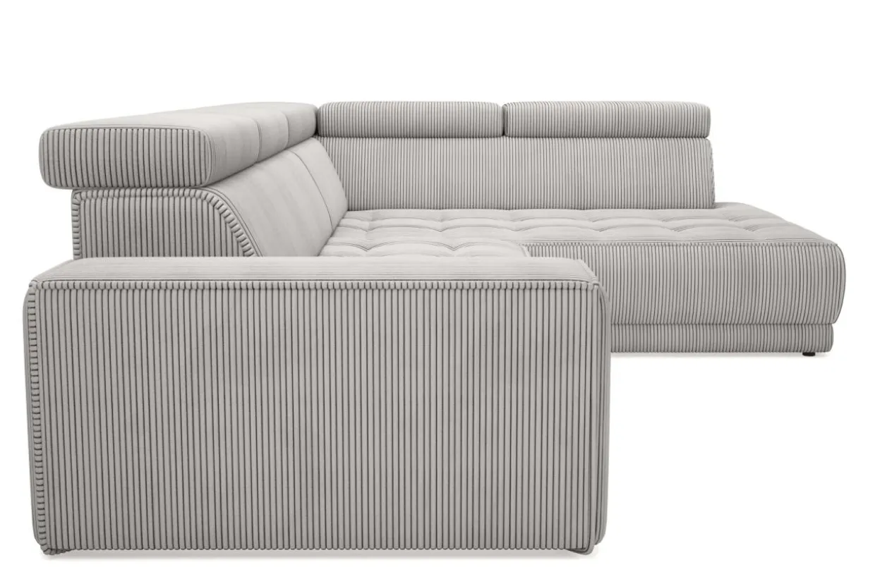 Narożnik jasnoszary SUMBA prawy