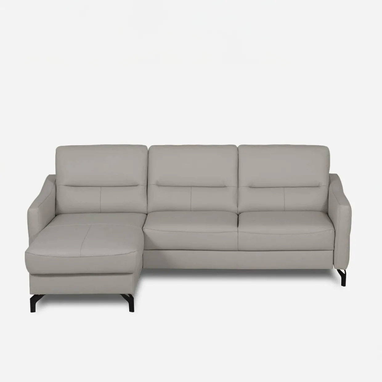 Narożnik jasnoszary z pojemnikiem FARO lewy