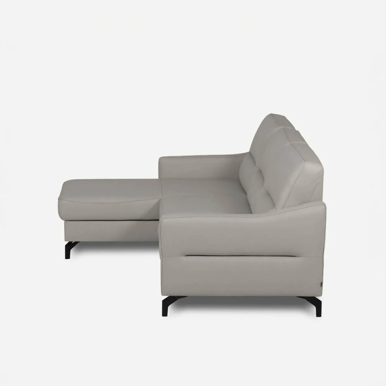 Narożnik jasnoszary z pojemnikiem FARO lewy