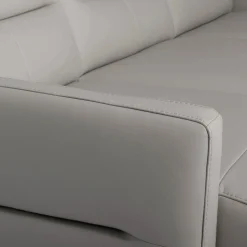 Narożnik jasnoszary z pojemnikiem FARO lewy