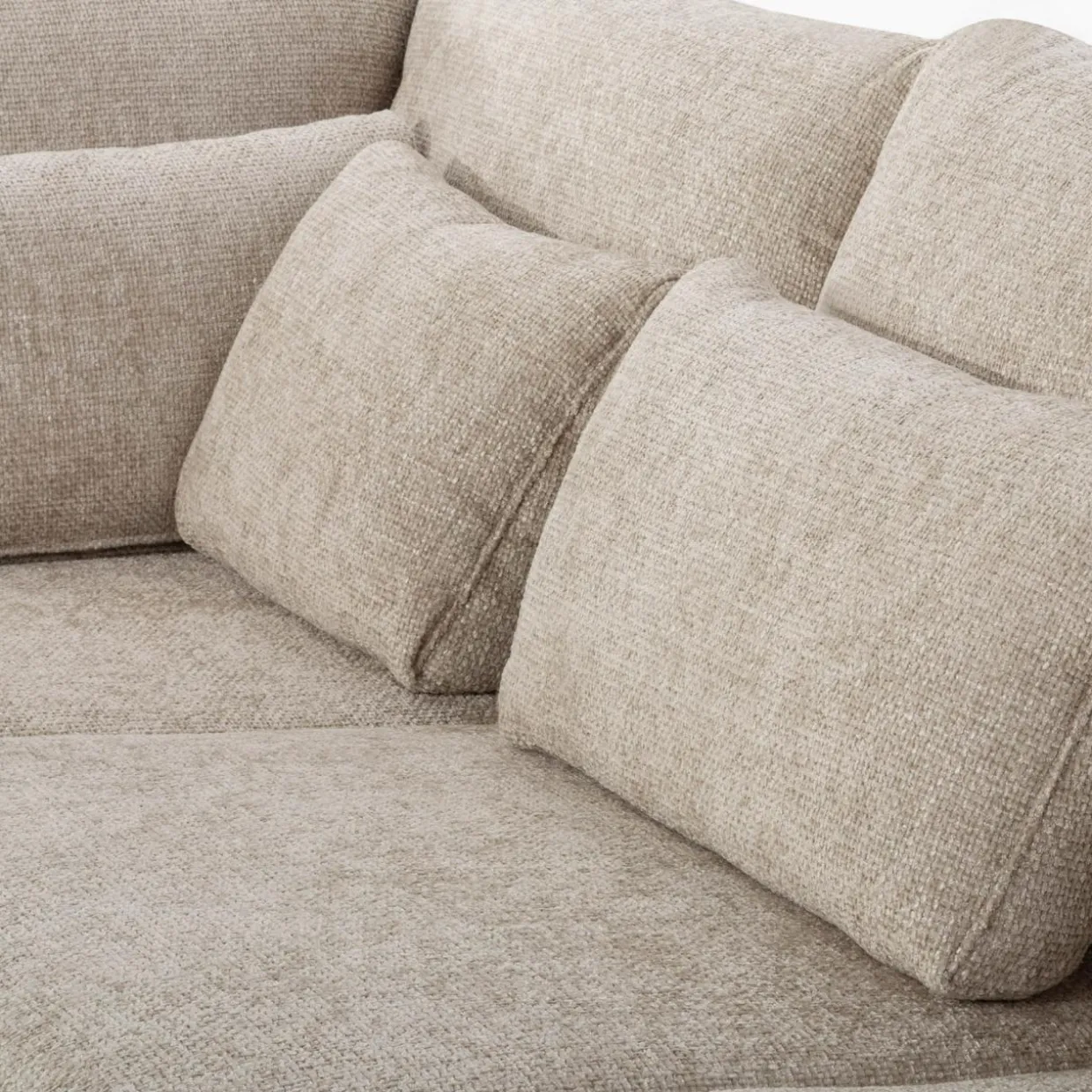 Narożnik kremowy RAMONA lewy