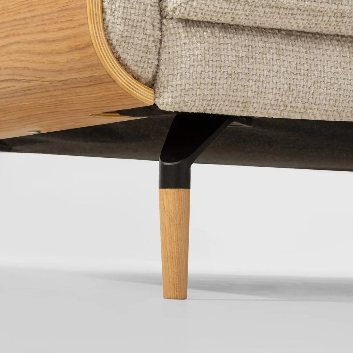 Narożnik kremowy RAMONA lewy