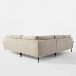 Narożnik kremowy RAMONA lewy