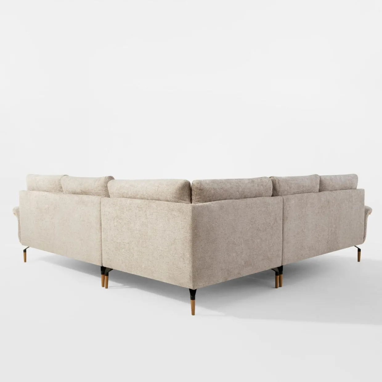 Narożnik kremowy RAMONA lewy