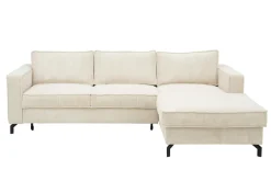 Narożnik kremowy sztruks VEGA prawy