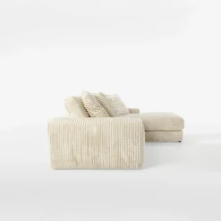 Narożnik kremowy TAMERA prawy