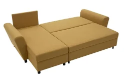 Narożnik musztardowy LANA