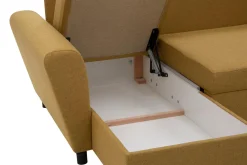 Narożnik musztardowy LANA