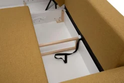 Narożnik musztardowy LANA